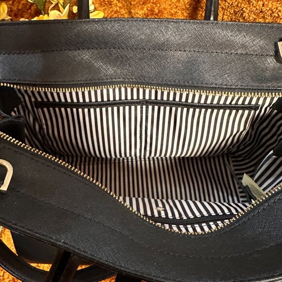 NWOT Kate Spade Black Saffiano Satchel - Picture 10 of 15